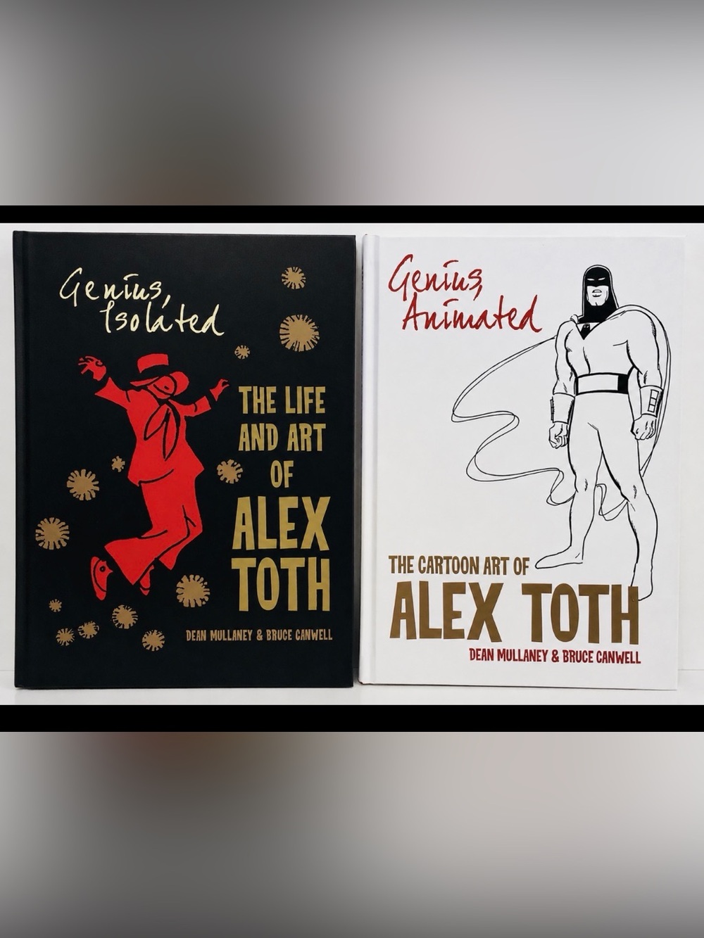 Alex Toth Genius Isolated & Genius Animated HC 2-Book Set IDW Out of Print Excel